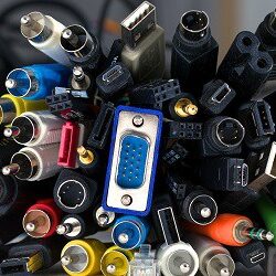 Cable injection molded parts